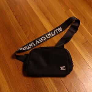 Austin City Limits Black Belt Bag crossbody Fanny Pack